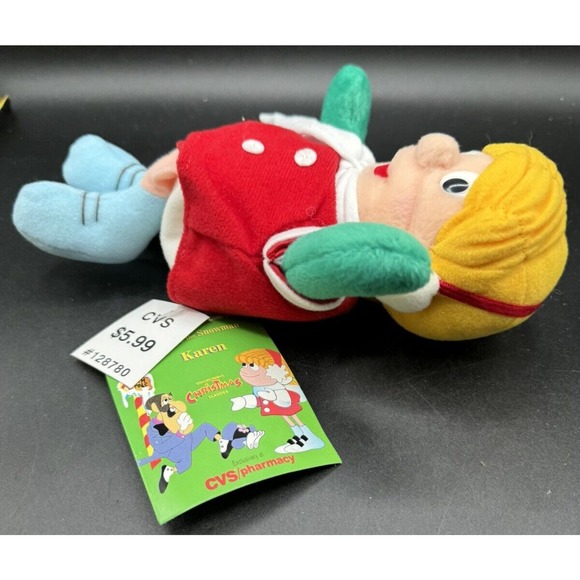 New 1999 CVS Stuffins 8" Plush KAREN Doll FROSTY THE SNOWMAN Stuffed Animal Toy - Picture 3 of 7